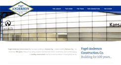 Desktop Screenshot of fogel-anderson.com